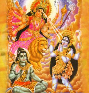 Shiva-Kali-Durga